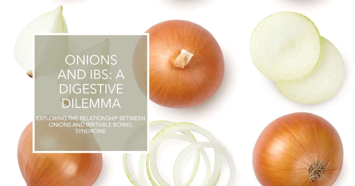 a featured image for an article all about ibs and onions