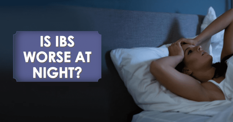 A featured image for an article titled 'is ibs worse at night'