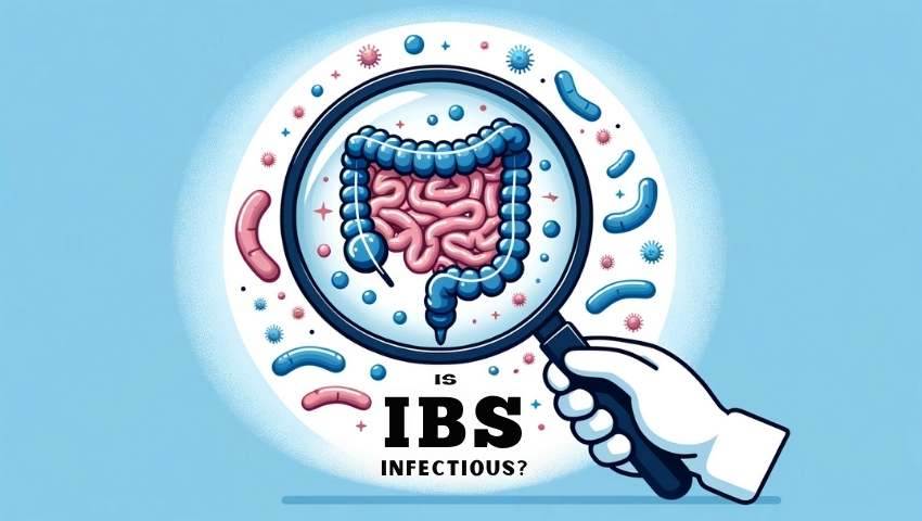 A featured image for an article all about is IBS infectious