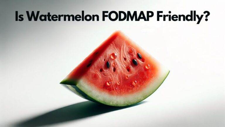 A featured image for an article all about is watermelon FODMAP friendly